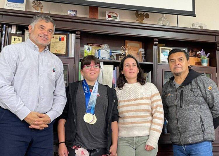 Joven esquiadora de Padre Las Casas, se consagra campeona mundial en Italia?