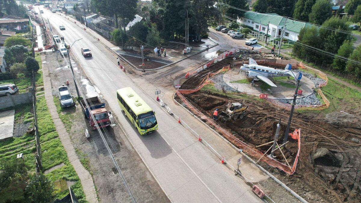 Gorbea: mejoramiento de Av. Ohiggins presenta un 43% de avance