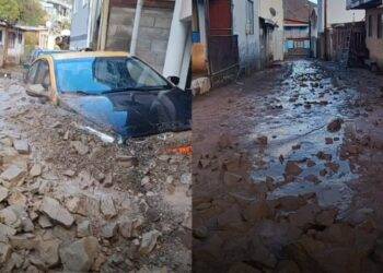 Autos atrapados y casas cubiertas con barro: Aluvión causa graves daños en el norte del país
