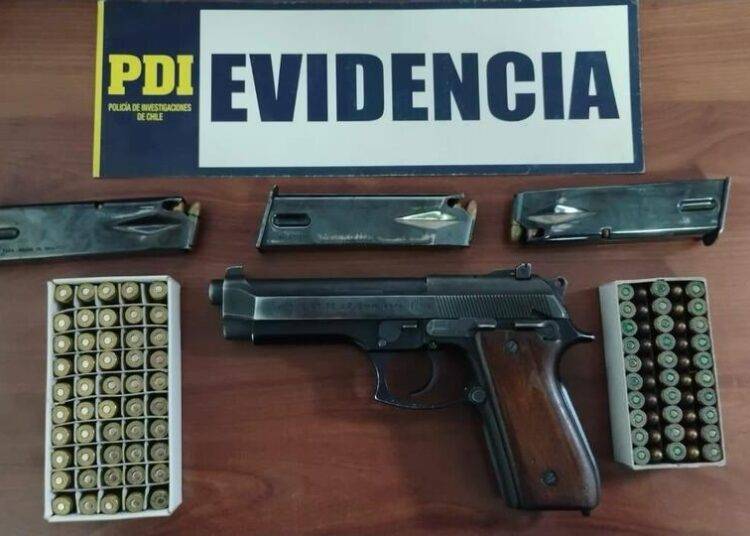 PDI recupera armamento y munici贸n que no se hallaba debidamente regularizado