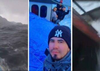 Cuatro pescadores desaparecidos tras hundimiento de lancha en Magallanes