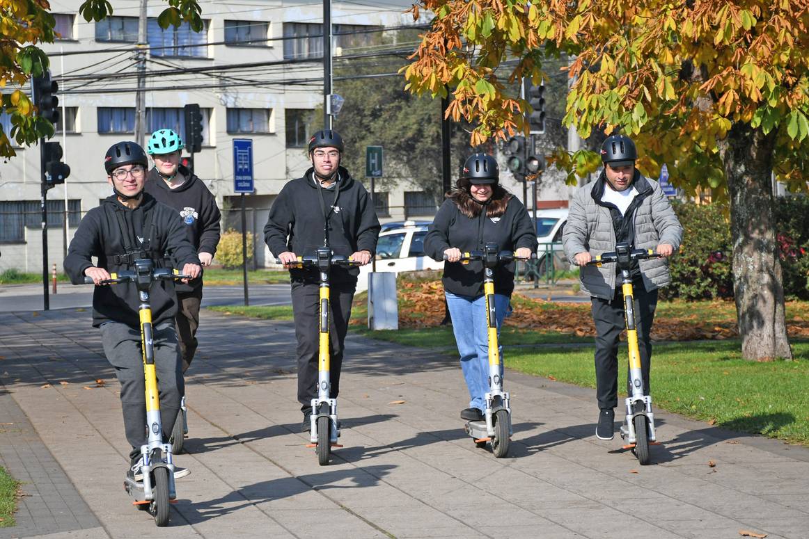 Tras superar el millón de viajes en electromovilidad extienden ciclovías en Temuco
