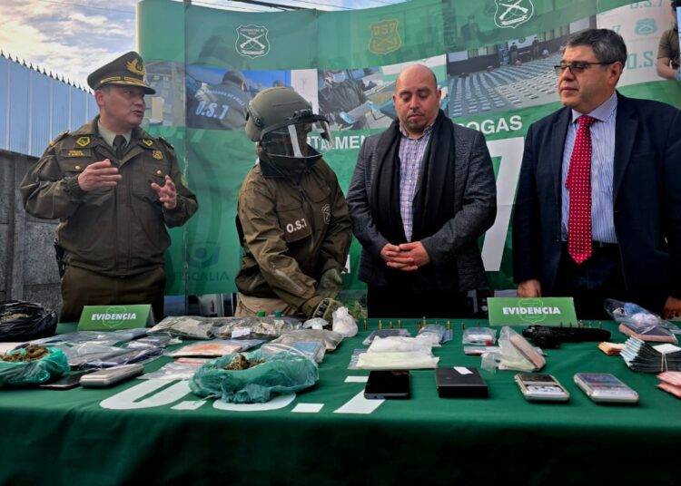 Freire Pitrufquén y Gorbea: comunas donde se desarrolló operativo antidroga que dejó 21 detenidos