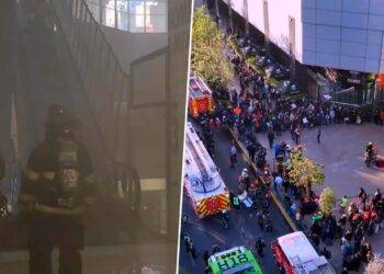 Costanera Center: Incendio en tienda del tercer piso obligó a evacuar a 2.000 trabajadores