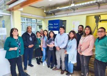 Frontel aporta con tótem de carga móvil al edificio municipal de Ercilla