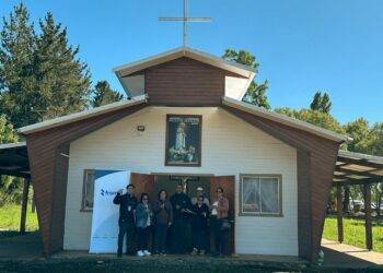 Frontel inauguró conexión eléctrica de Capilla Allipén de Freire