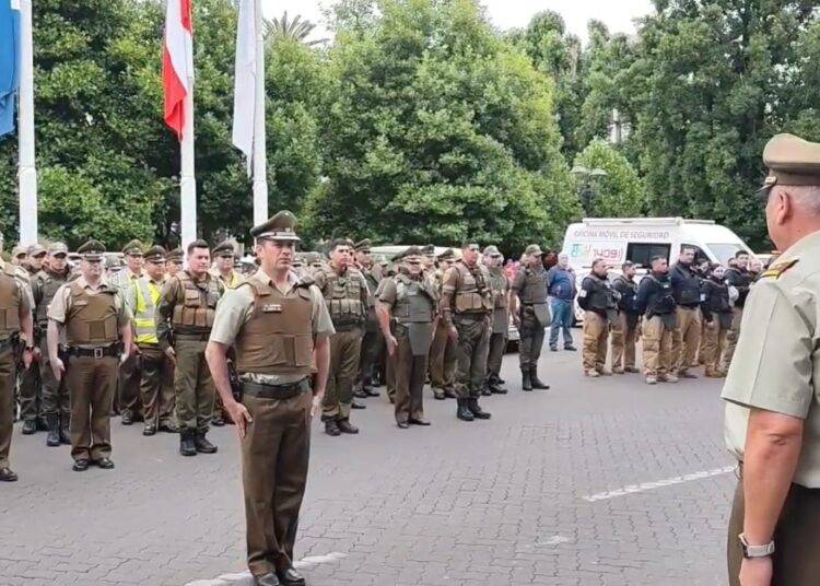 Anuncian plan de seguridad para fiestas de fin de año en La Araucanía