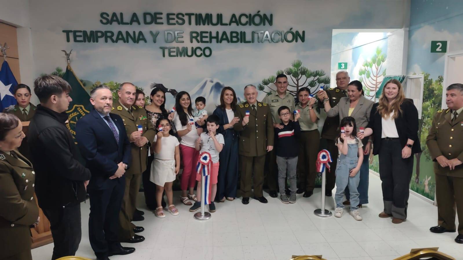 Carabineros inaugura sala de estimulación temprana para hijos de funcionarios