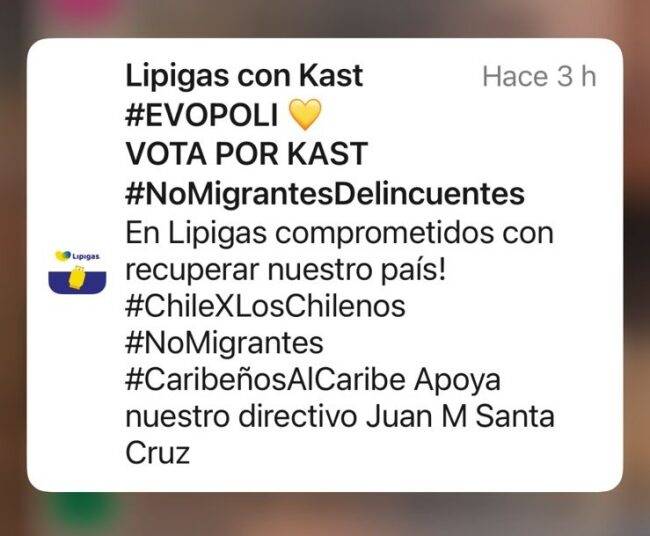 Lipigas denunci贸 uso electoral de su app ante la Fiscal铆a y el Servel