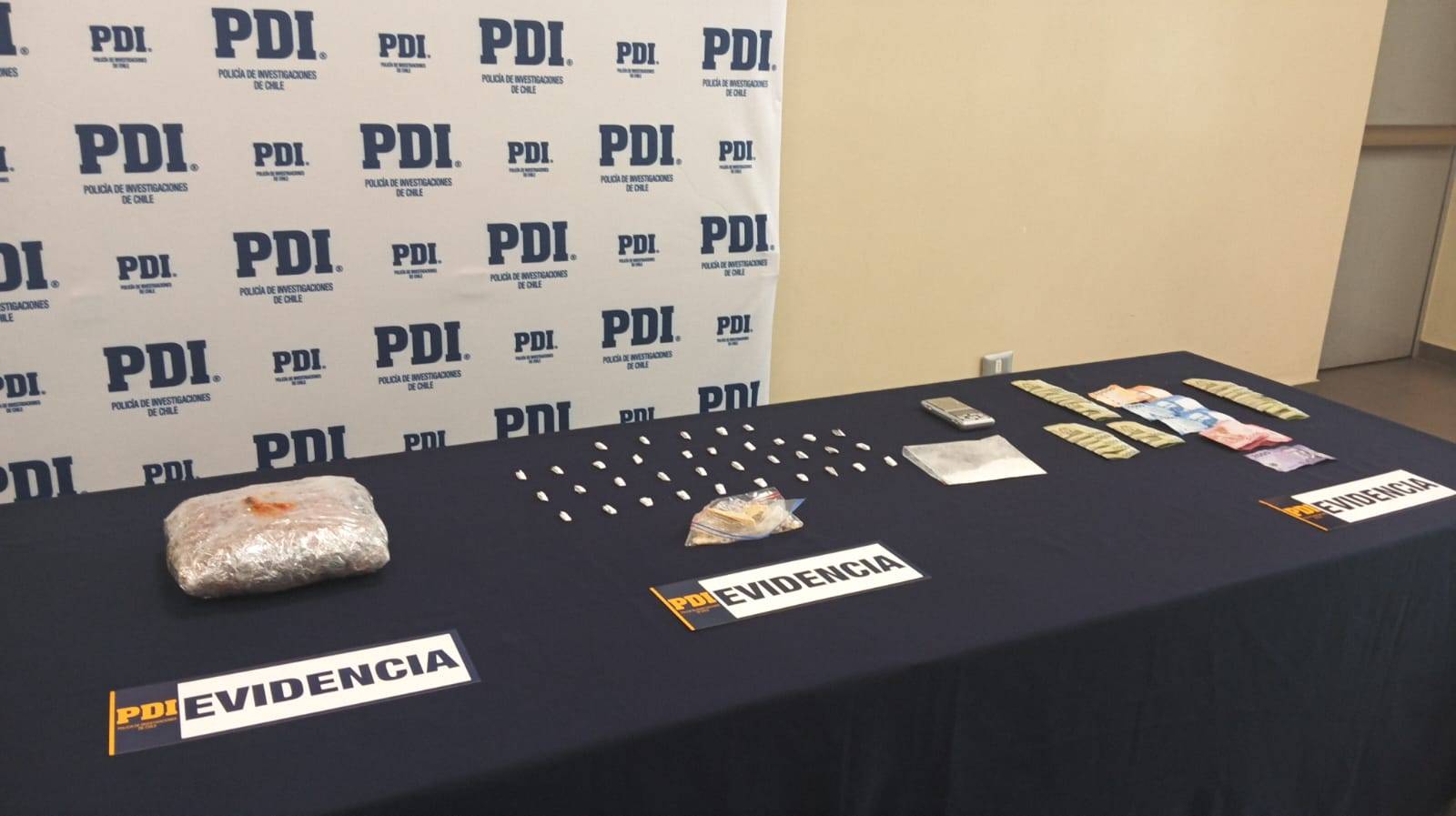 PDI incauta más de 300 dosis de la droga conocida como “cera”