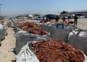 Desarticulan banda que comercializó US$917 millones de cobre robado