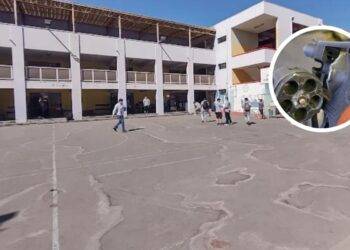 Alumno de 14 años agredió a profesor con arma de fogueo en liceo de Quinta Normal
