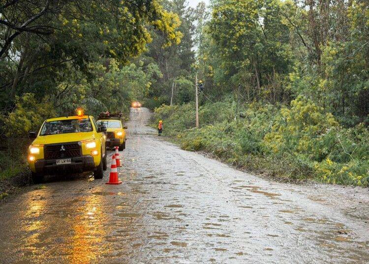 Frontel se mantiene en alerta por nuevo sistema frontal que afectará la Provincia de Cautín a partir de este jueves