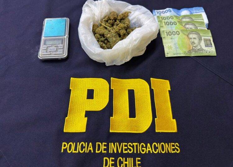 Pitrufquén: PDI detiene a mujer por microtráfico de drogas