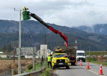 Frontel activa seguimiento preventivo de la red eléctrica por evento meteorológico en la zona sur