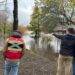 Equipos de emergencia de Pucón enfrentan desborde parcial del Río Trancura