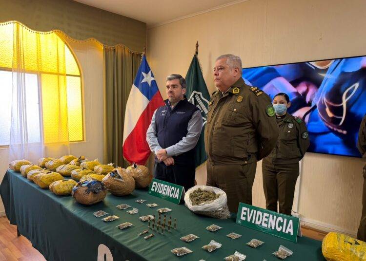 Carabineros logra incautación de casi 30 kilos droga