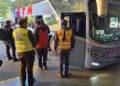 Seremi de transportes y telecomunicaciones junto a la SIAT de carabineros realizan fiscalización en el terminal de Temuco