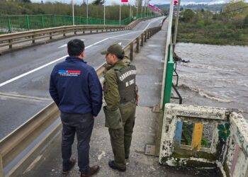 Seremi de transportes y telecomunicaciones anuncia desvío obligatorio para vehículos pesados por daños en el puente viejo de Lautaro