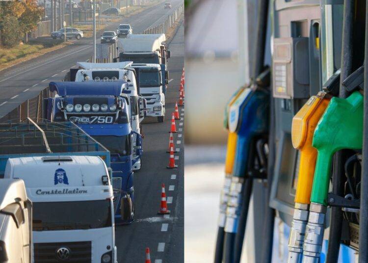 Camioneros no se irán a paro por alza de combustible, pero quieren que el gobierno los trate bien