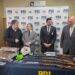 Investigación culmina con cuatro detenidos, 6 kilos de droga y un importante arsenal de armas y municiones incautados