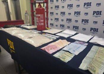 PDI desarticula banda criminal que trasladaba mas de 13 mil dosis de ketamina oculta en extintores