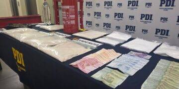PDI desarticula banda criminal que trasladaba mas de 13 mil dosis de ketamina oculta en extintores