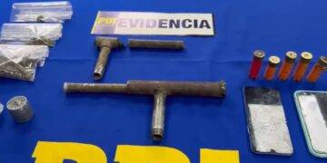 Operativo de la PDI en Purén deja tres detenidos y permite incautar drogas y armas hechizas