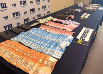 PDI incauta más de 3,5 kilos de cocaína y detiene a tres personas por tráfico de drogas e infracción a la ley de armas en Temuco